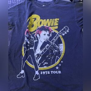 URBAN OUTFITTERS David Bowie vintage t shirt; size S